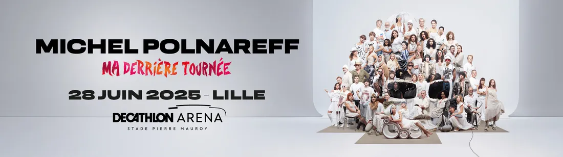 Michel Polnareff au stade Pierre Mauroy