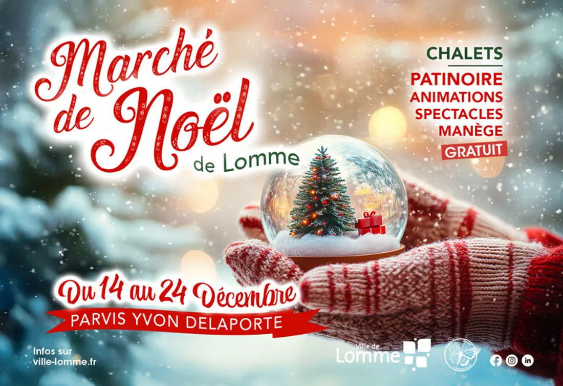 Retour du marché de Noel de Lomme ! 