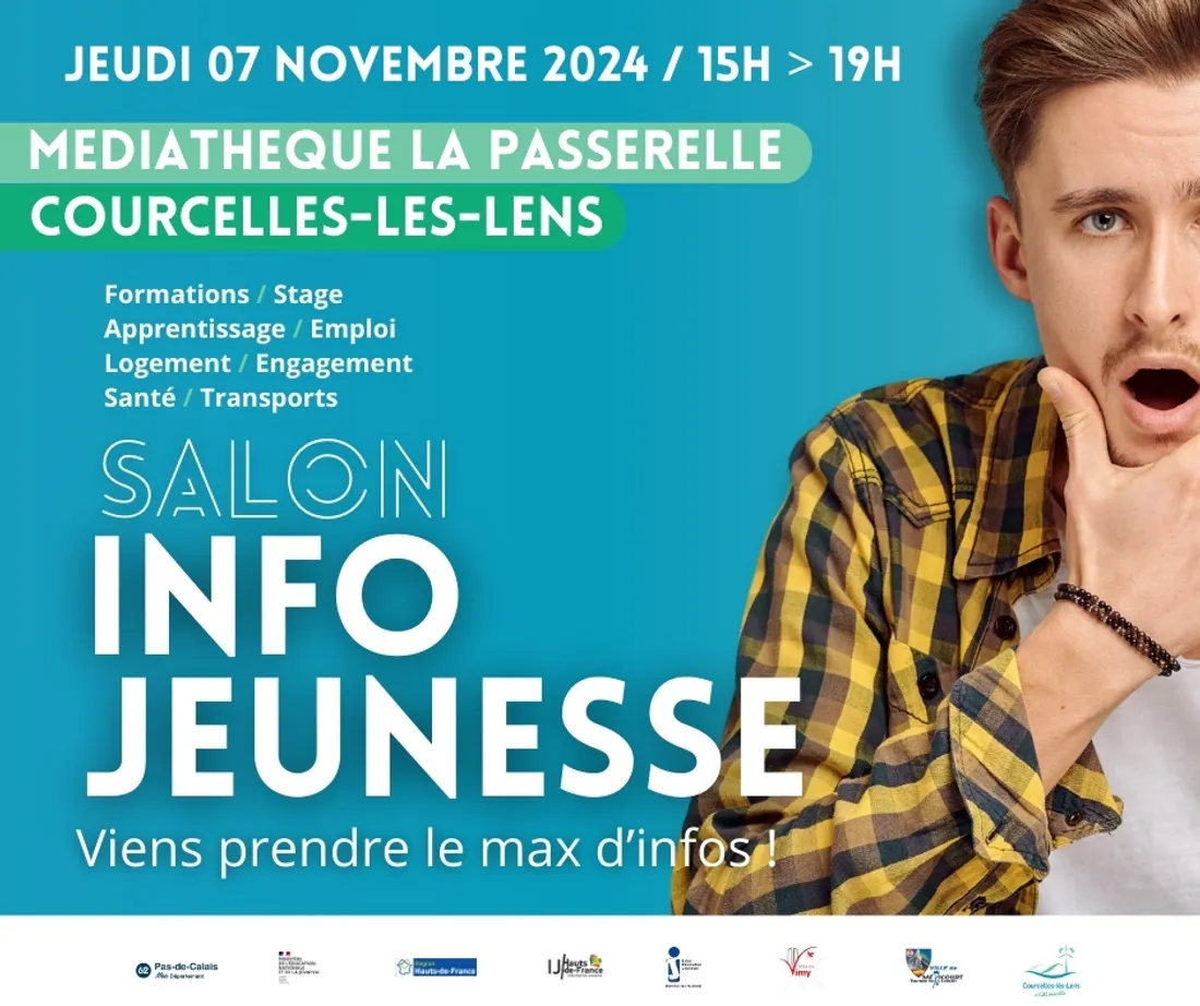 Le salon Info Jeunesse à Courcelles-les-Lens