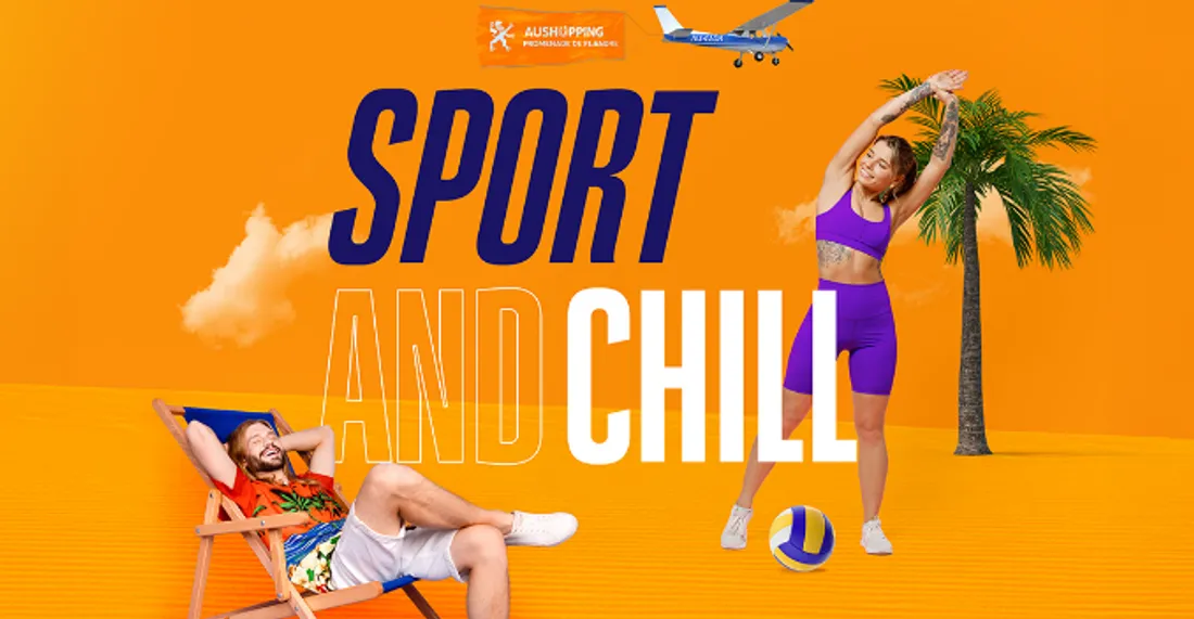"Sport and chill" jusqu'au 17 août à Aushopping Promenade de Flandre