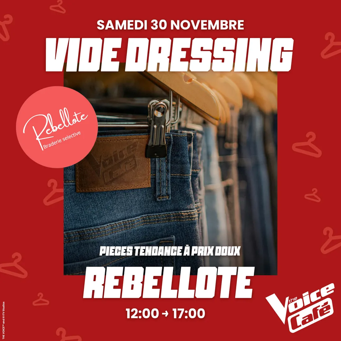 Vide-dressing au The Voice Café avec Rebellote
