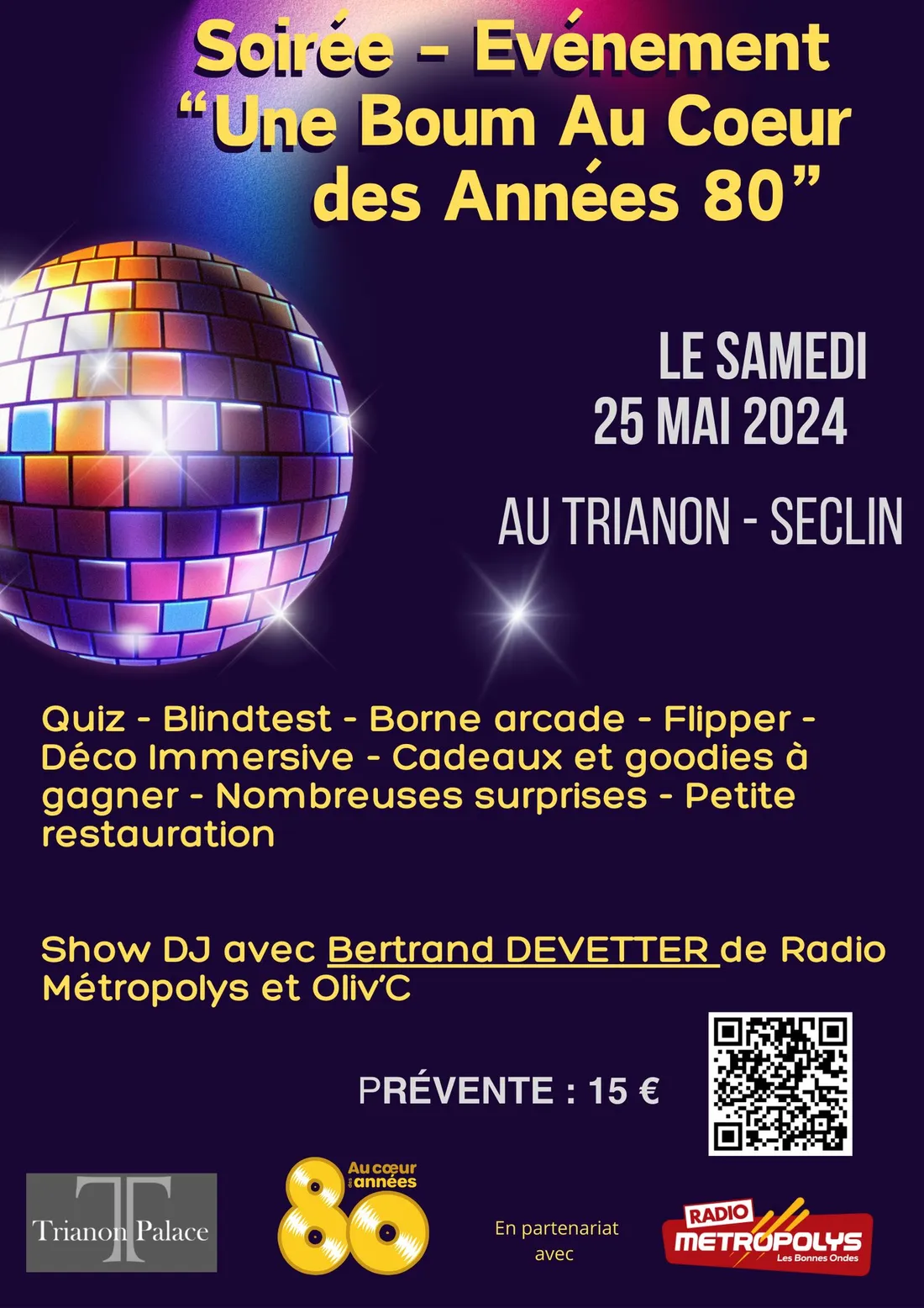 Une boum au coeur des années 80