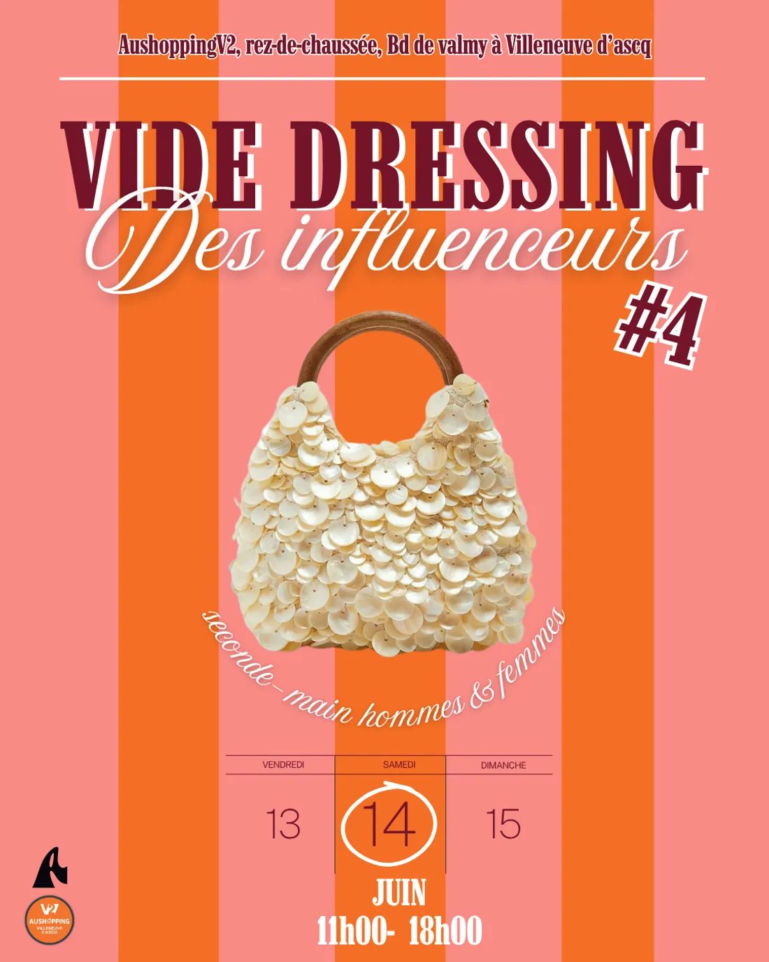 Rendez-vous au rez-de-chaussée de 11 h à 18 h