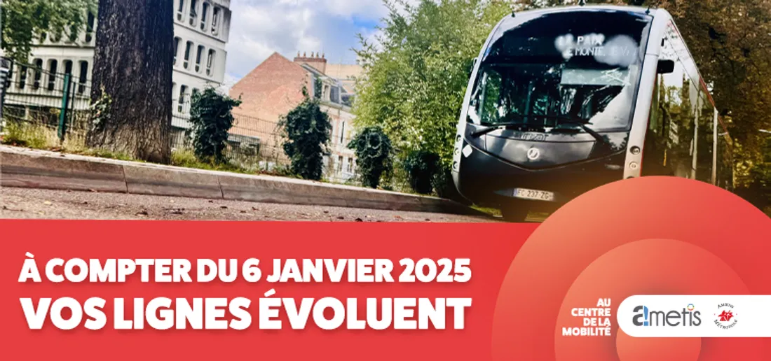 Du changement sur certaines lignes Ametis