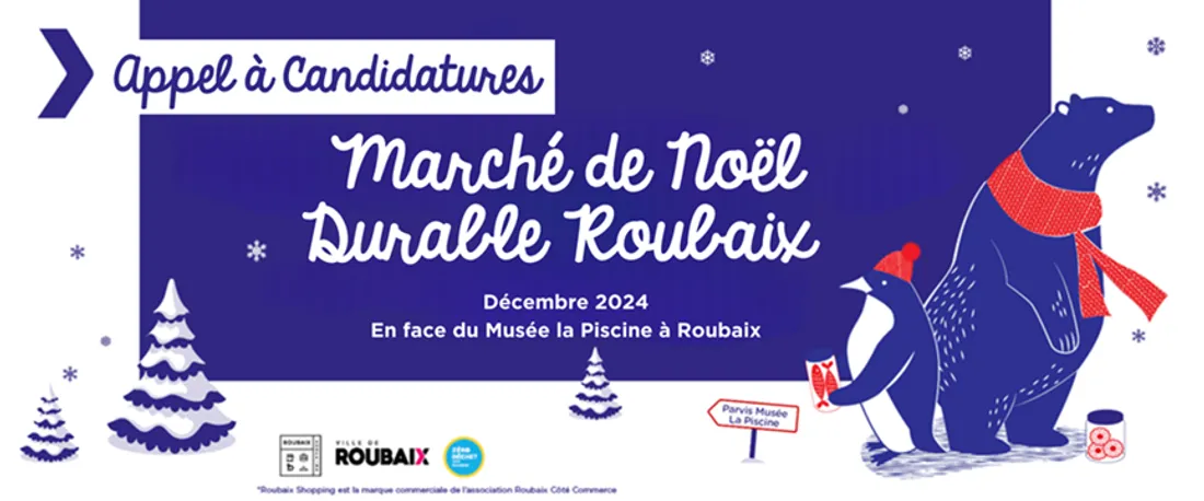 Les candidatures ouvertes pour le marché de Noel de Roubaix