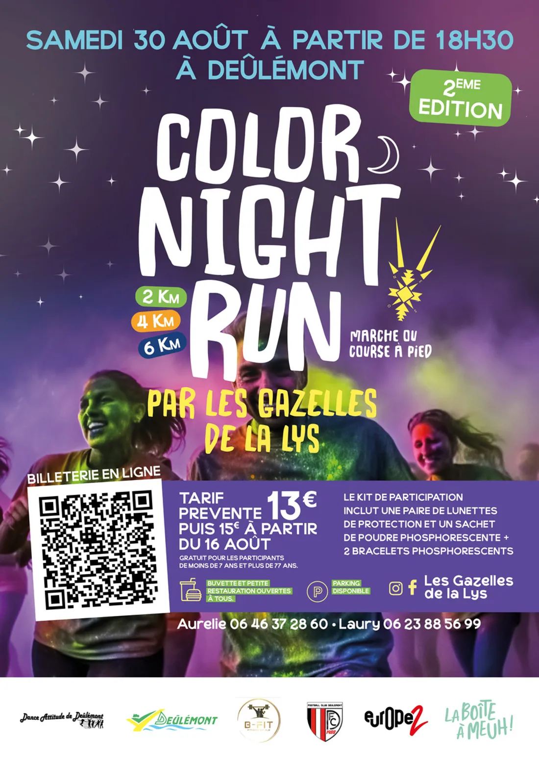 Color night run 