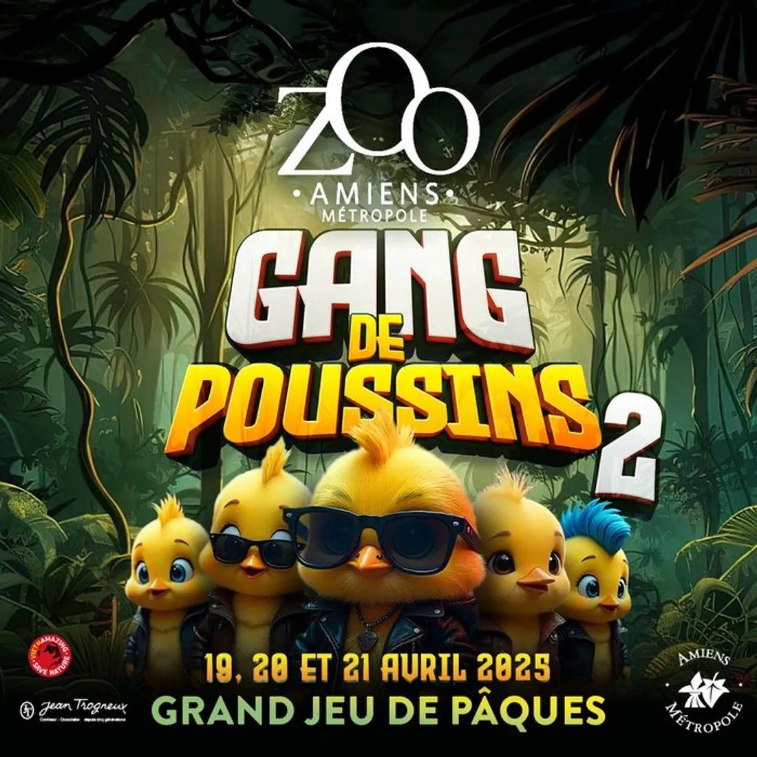 Un jeu au zoo d'Amiens pour Pâques