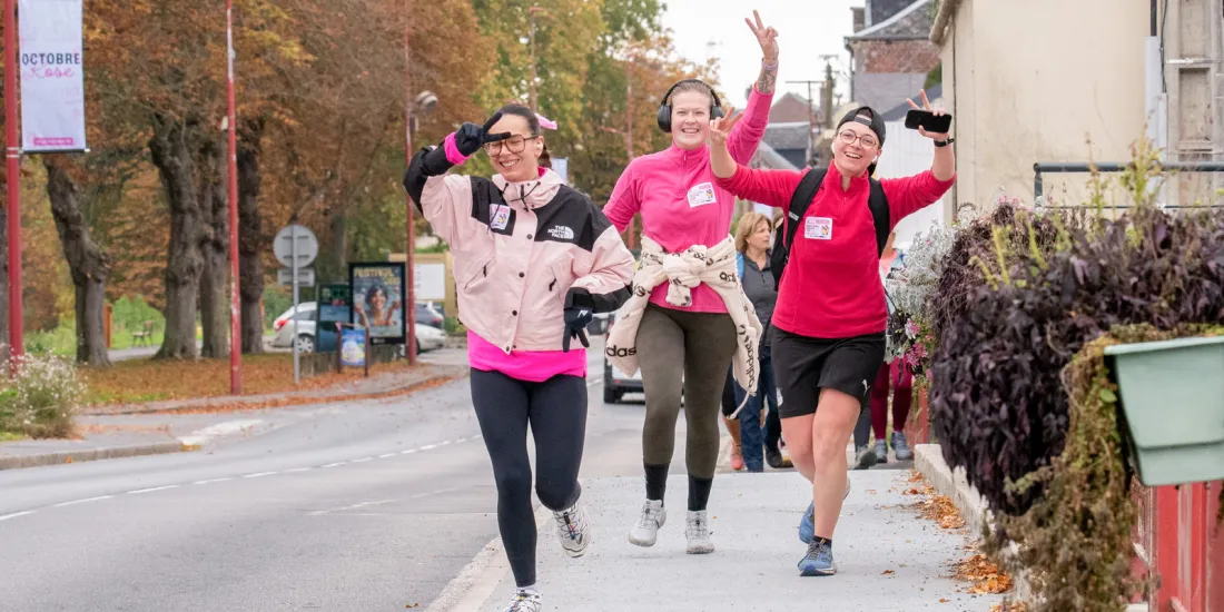 La course solidaire a lieu le dimanche 18 octobre