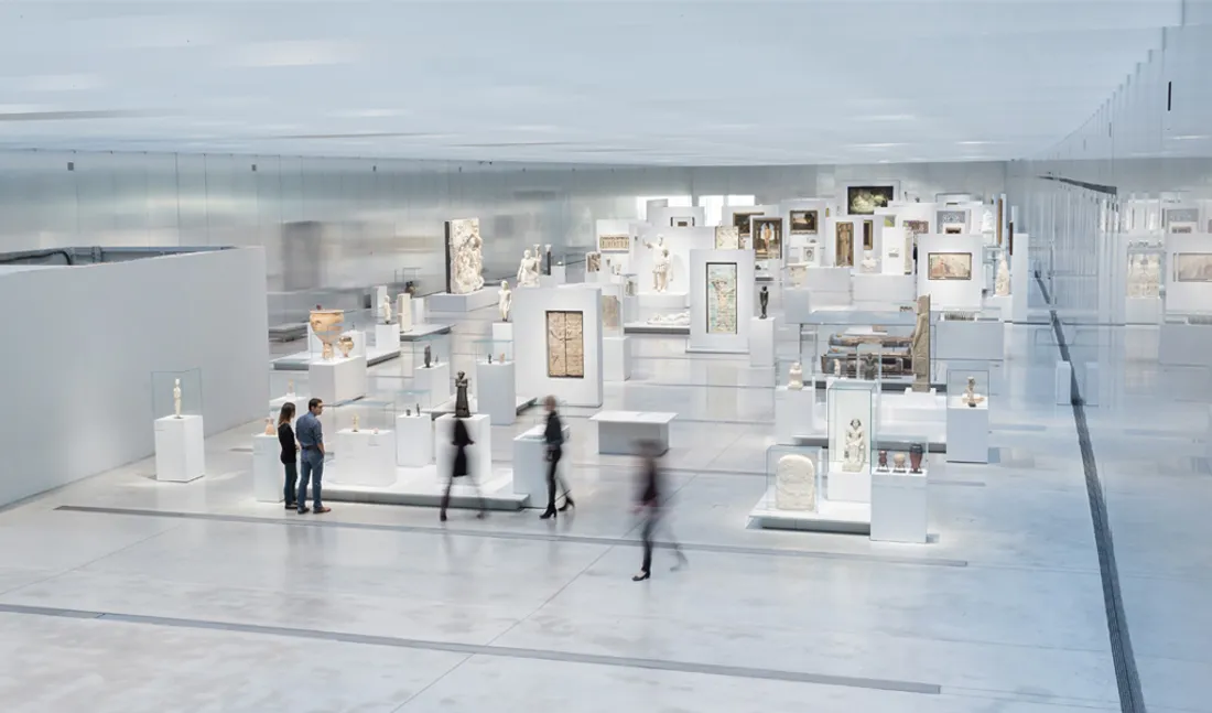 Des travaux effectués dans la Galerie du Temps