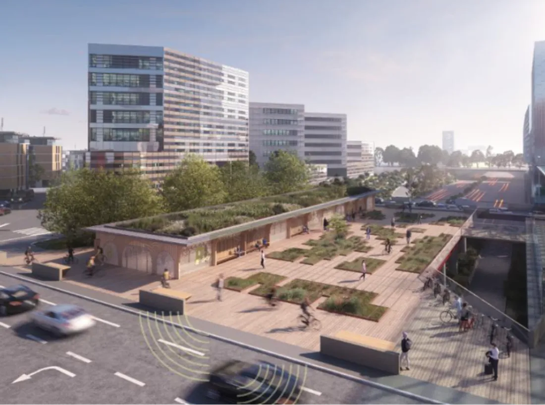 Les travaux reprennent sur la place Valladolid à Lille