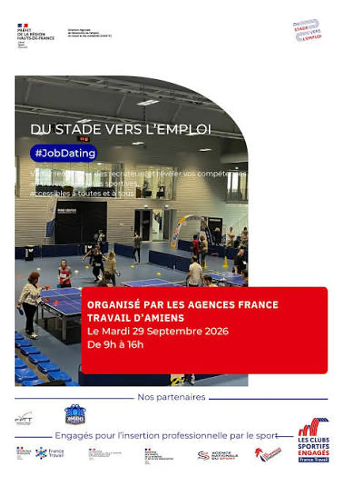  Du Stade Vers l'Emploi à Amiens 