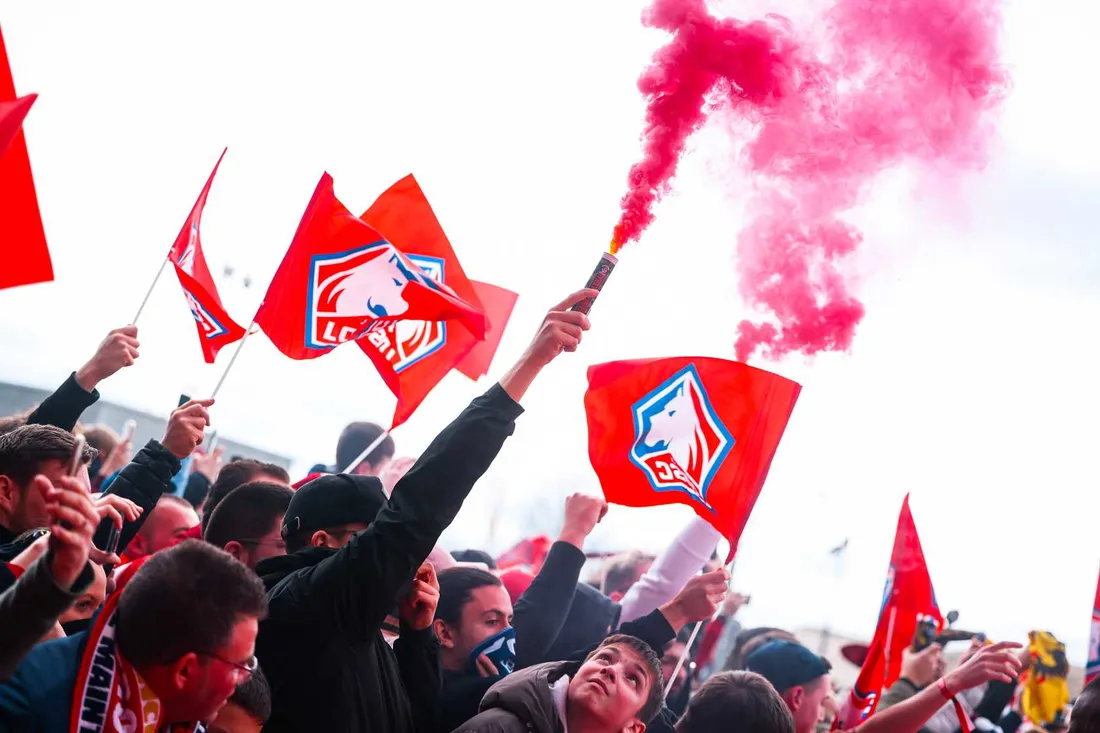 Les animations pour le match anniversaire du LOSC