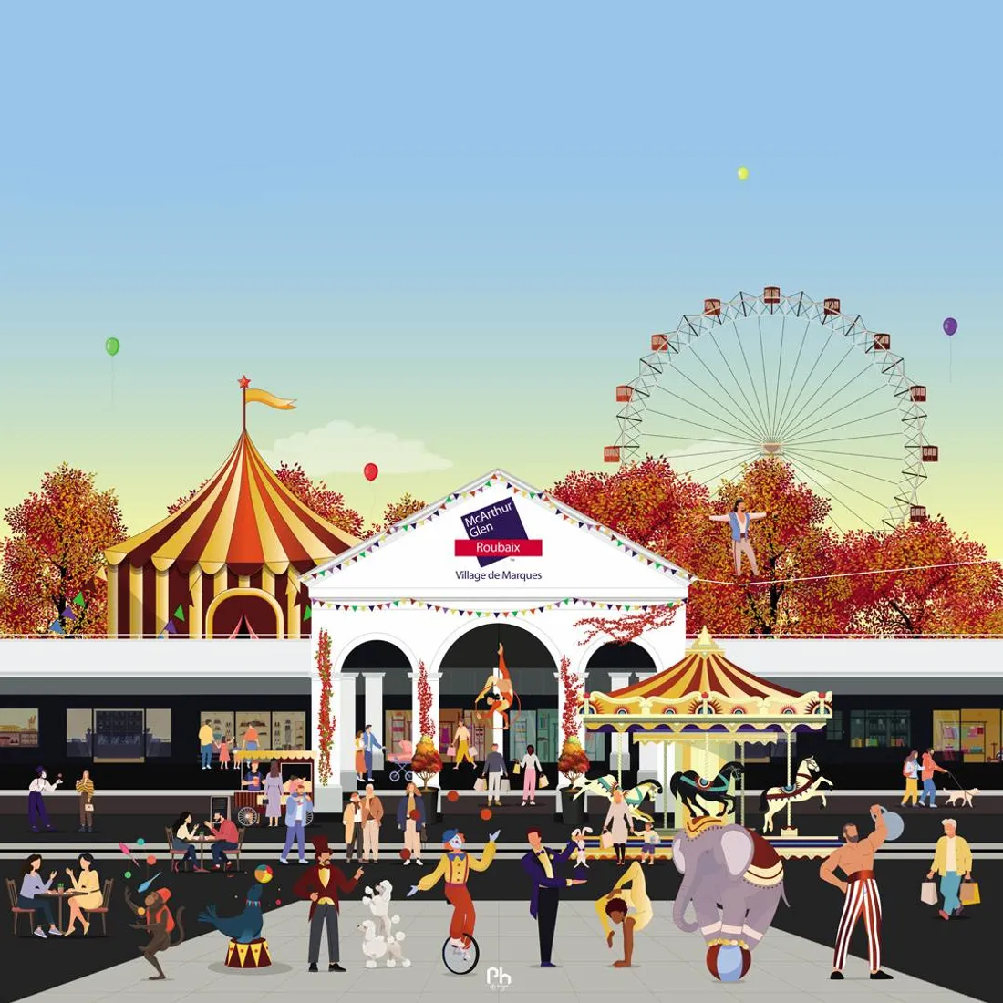 C'est le McArthurGlen Circus du 18 octobre au 3 novembre