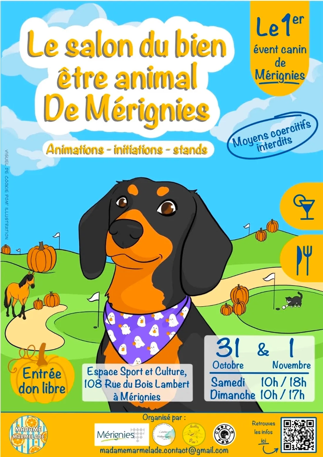 Le salon du bien être animal à Mérignies 