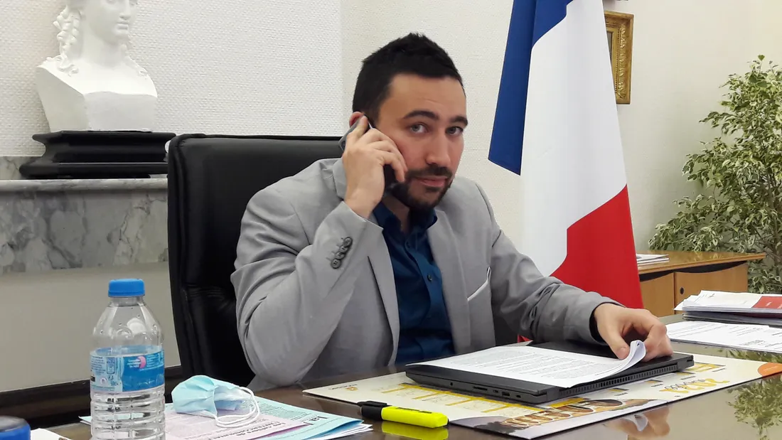 Romain Lopez, maire de Moissac.