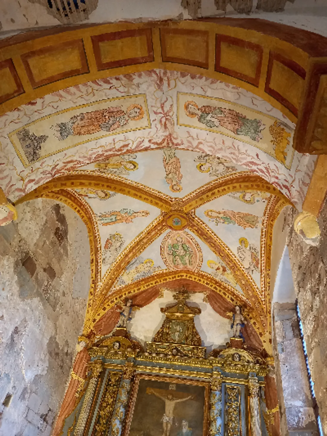 Peintures découvertes