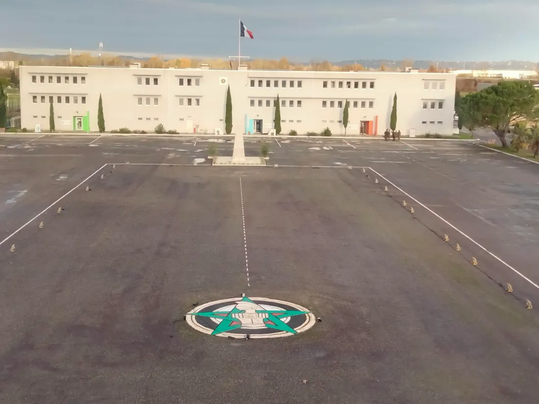 Le quartier Marescot du 31e Régiment de Génie de Castelsarrasin.