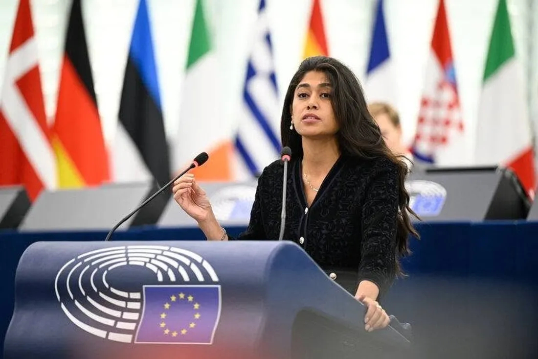 L'eurodéputée Rima Hassan