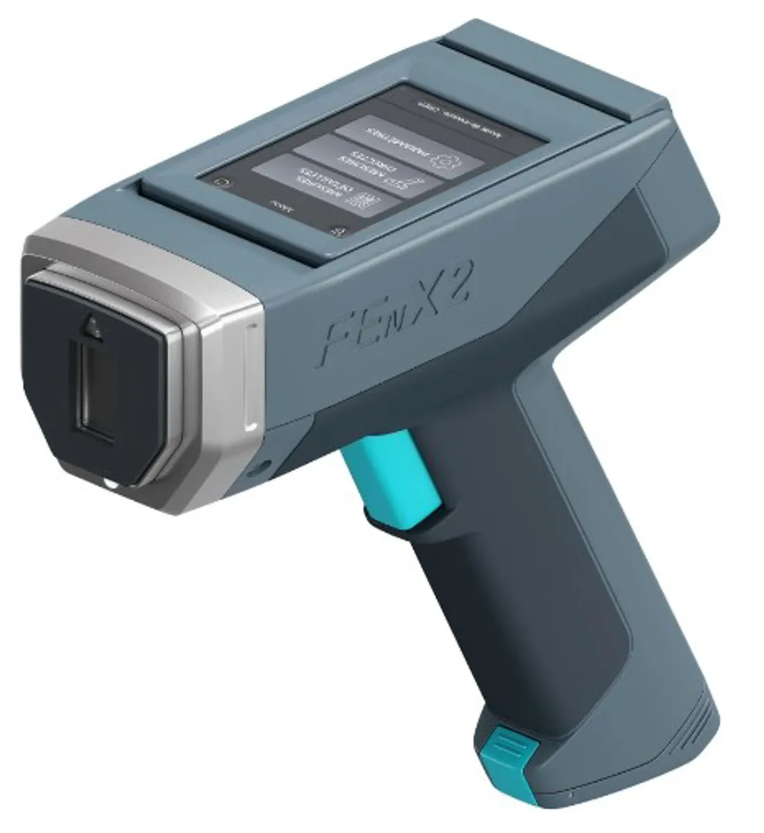 Un appareil d’analyse par fluorescence X, destiné à la recherche de plomb dans les peintures.