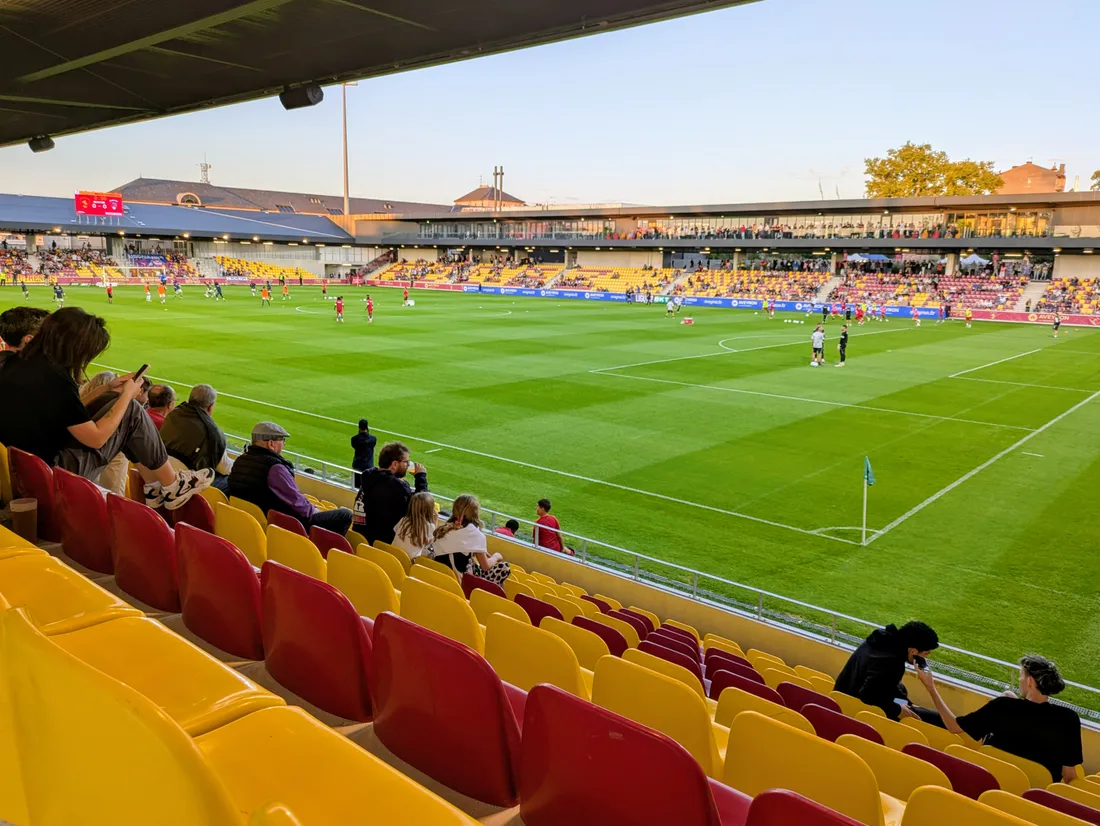 Le stade Paul-Lignon, à Rodez (Aveyron).
