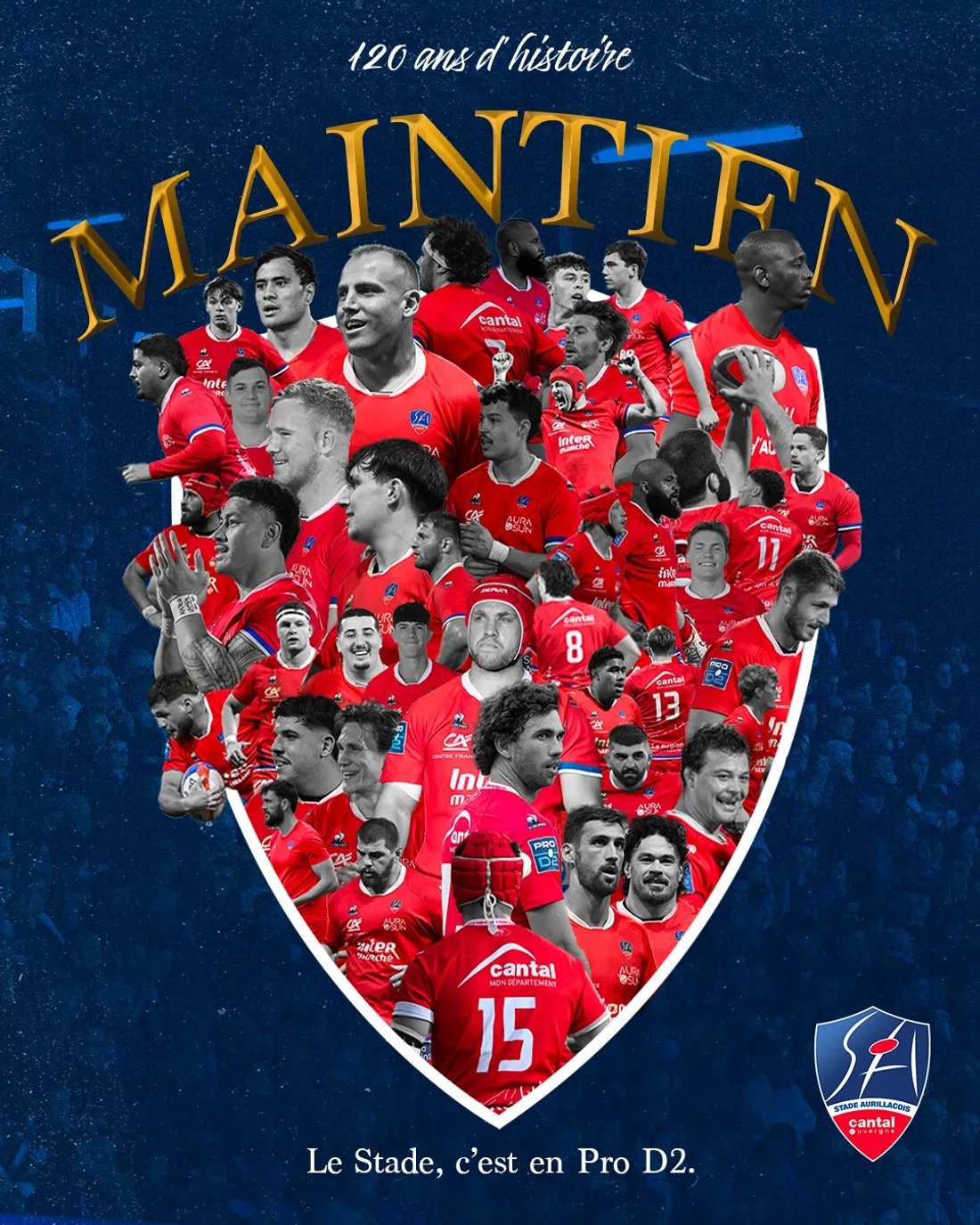 Maintien Pro D2 Aurillac