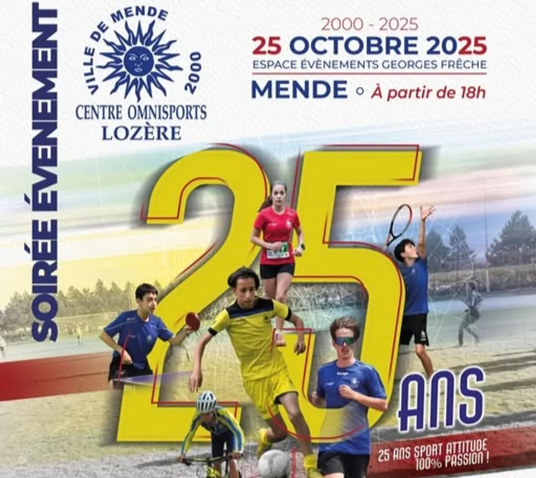 L'affiche des 25ans du COL