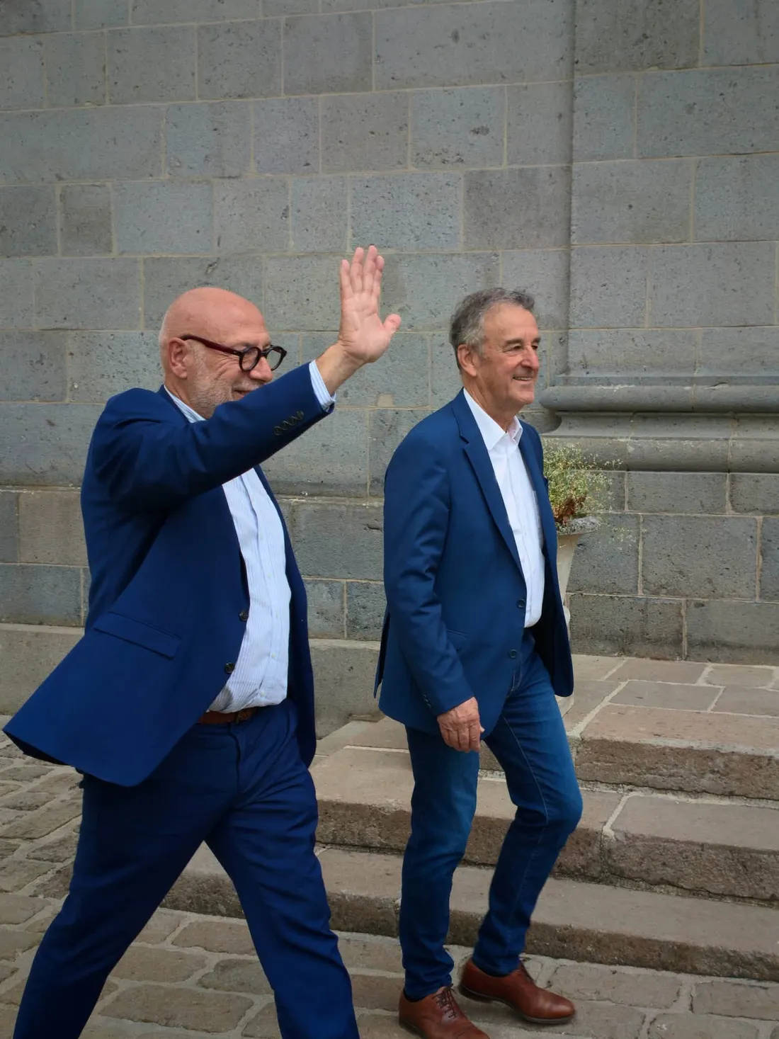 Bernard Delcros et Stéphane Sautarel