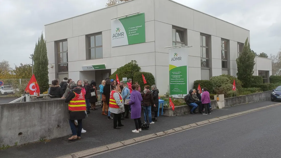Les salariées de l'ADMR Corrèze sont en grève