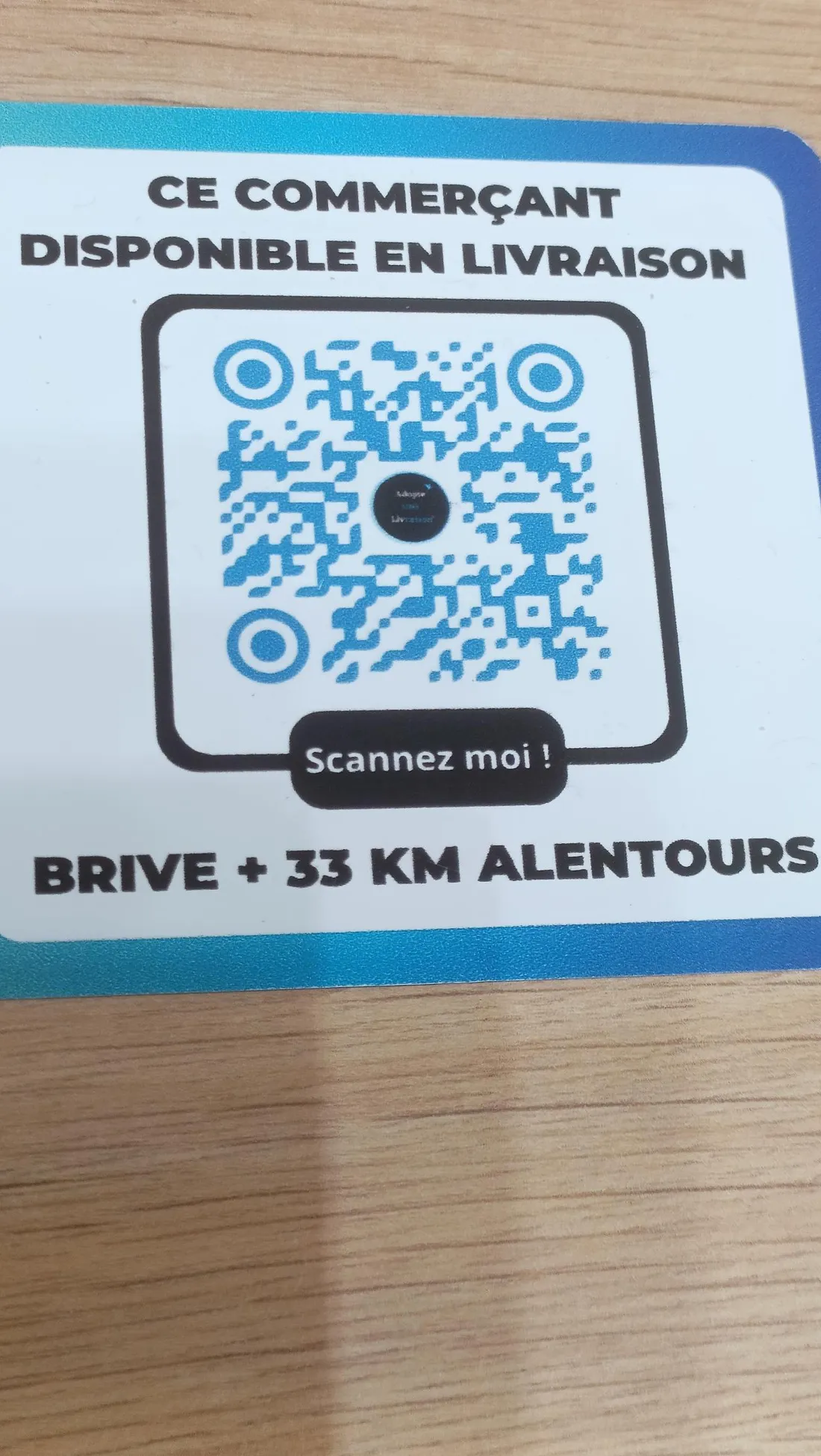 "Adopte une Livraison" QR CODE