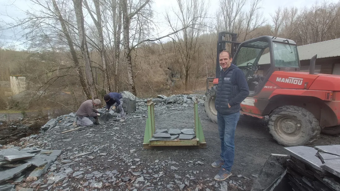 Arnauld Debay, le directeur des "ardoisières de Corrèze"