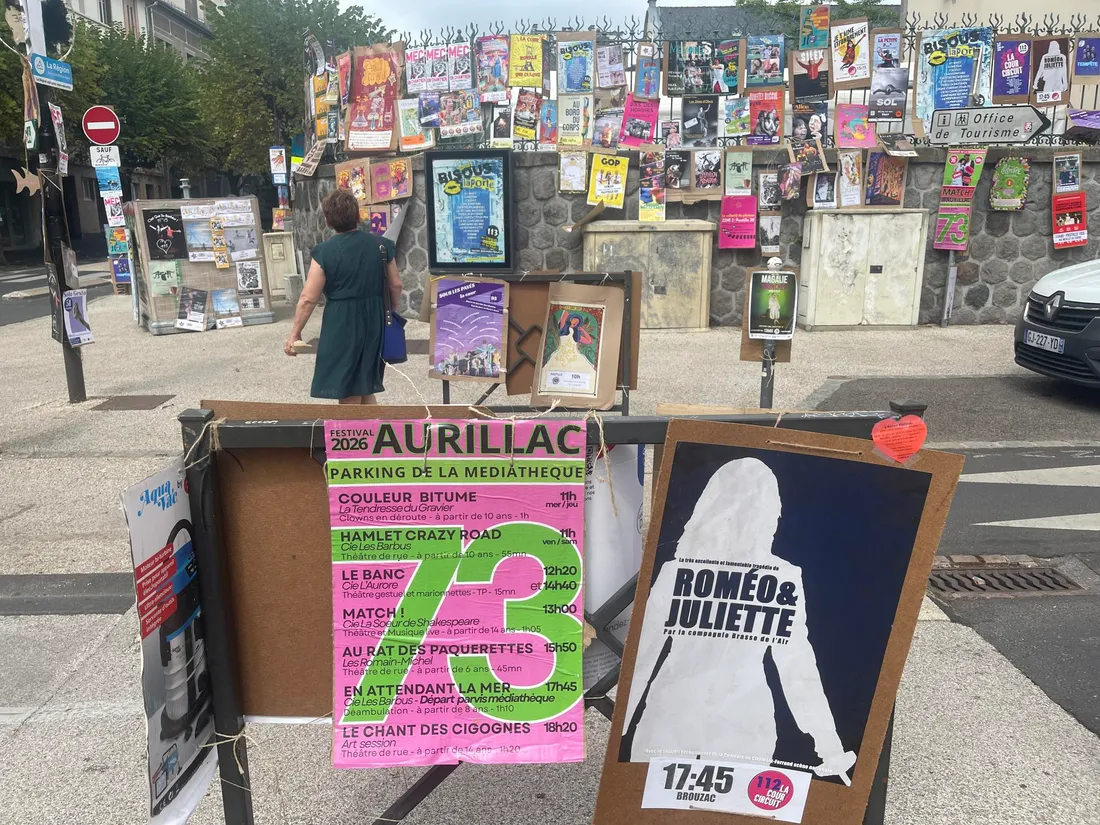 Festival Aurillac : la bataille des affiches