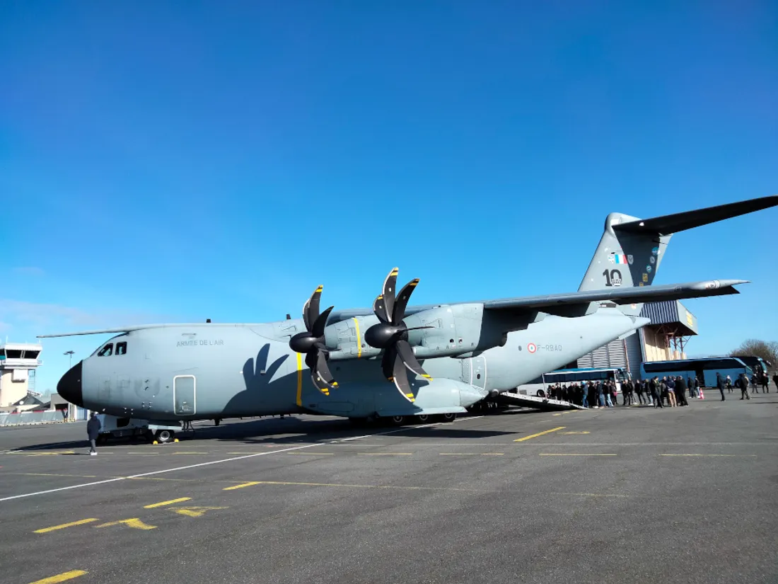 L'Airbus A 400 M est l'avion de transport de l'armée française