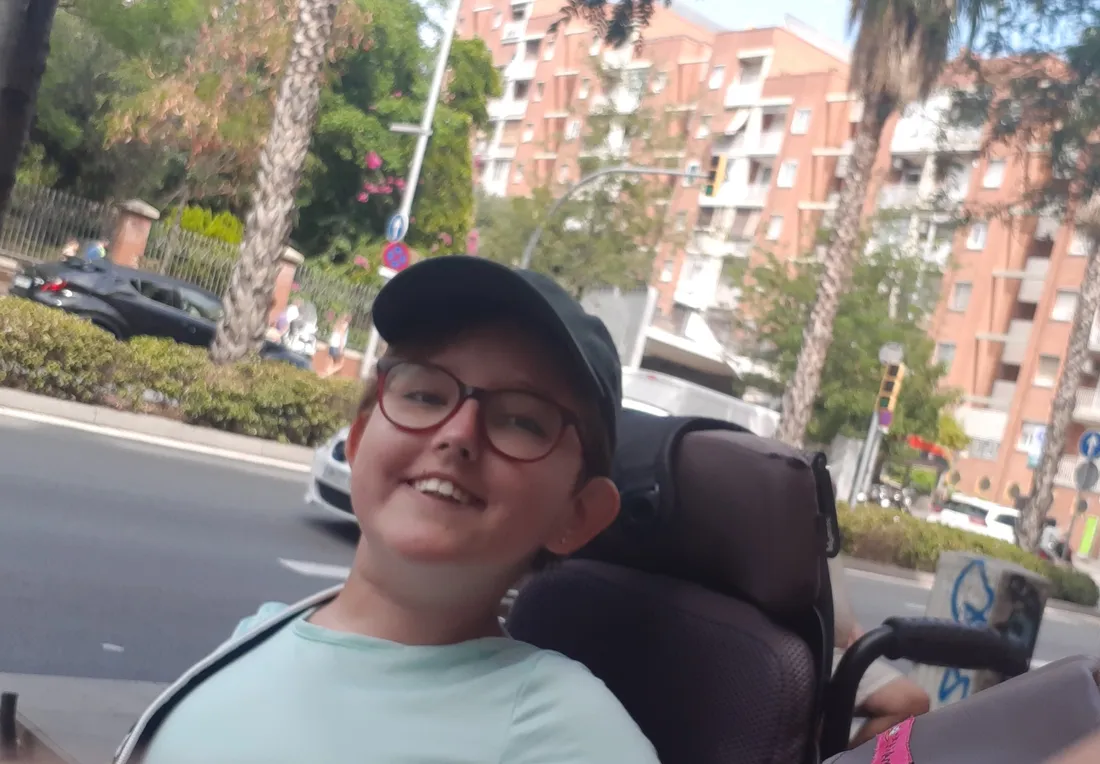 Abigaëlle, une jeune ado pleine de vie et d'envie