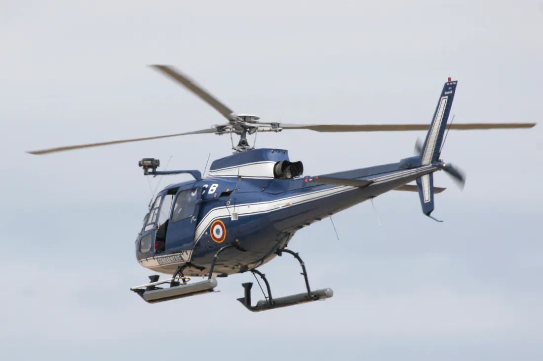 Hélicoptère de la Gendarmerie Nationale