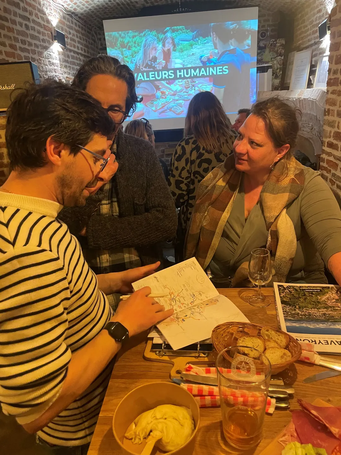 Afterwork organisé par le département de l'Aveyron à Lille pour attirer de nouveux habitants.