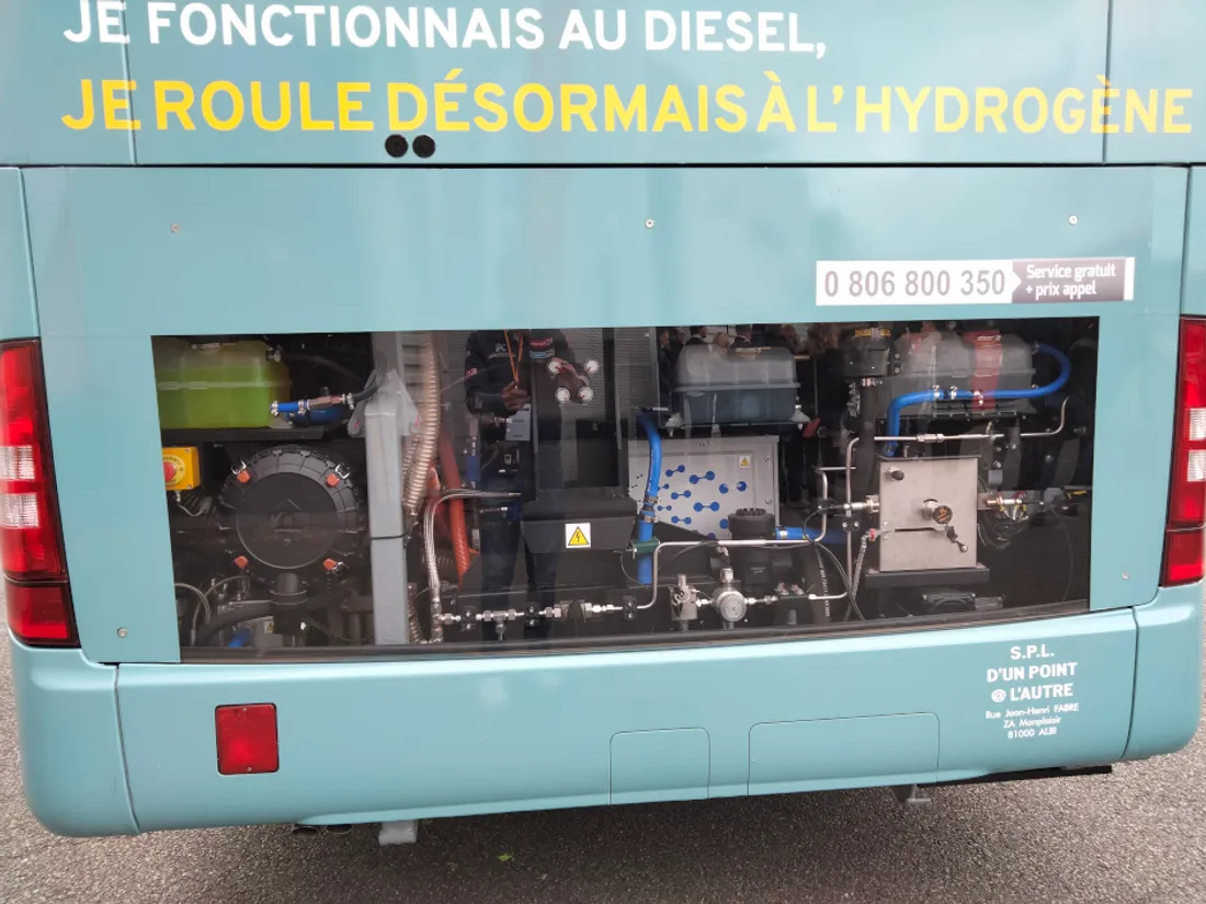 Un bloc électrique remplace le moteur diesel