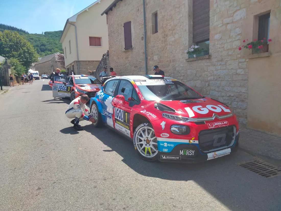 Yoann Bonato, second du 51e Rallye du Rouergue