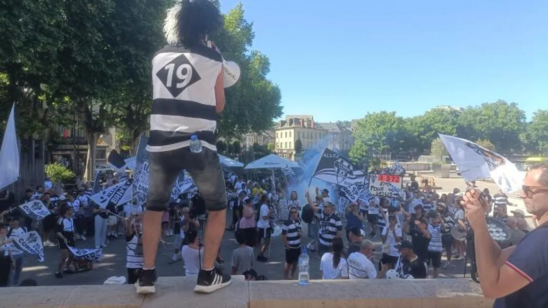 Les supporters brivistes font monter la pression avant la demi-finale de ProD2 contre Montauban