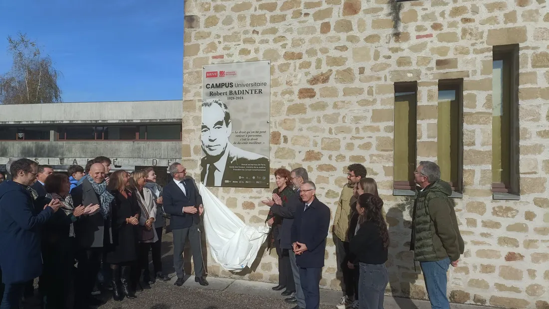 Inauguration du campus Badinter, à Brive