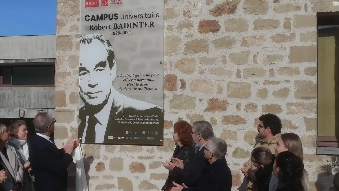 Le campus universitaire porte désormais le nom de Robert Badinter