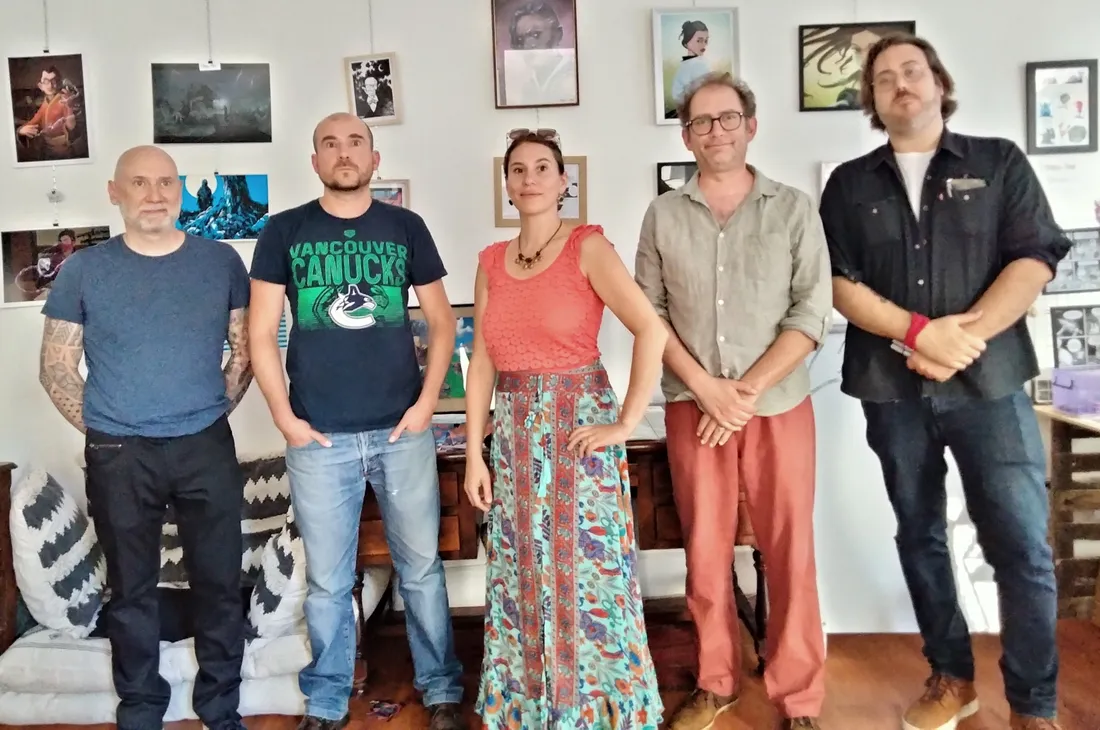 Un espace dédié à la création artistique à Aurillac. L’Ancrage réunit plusieurs créateurs. 