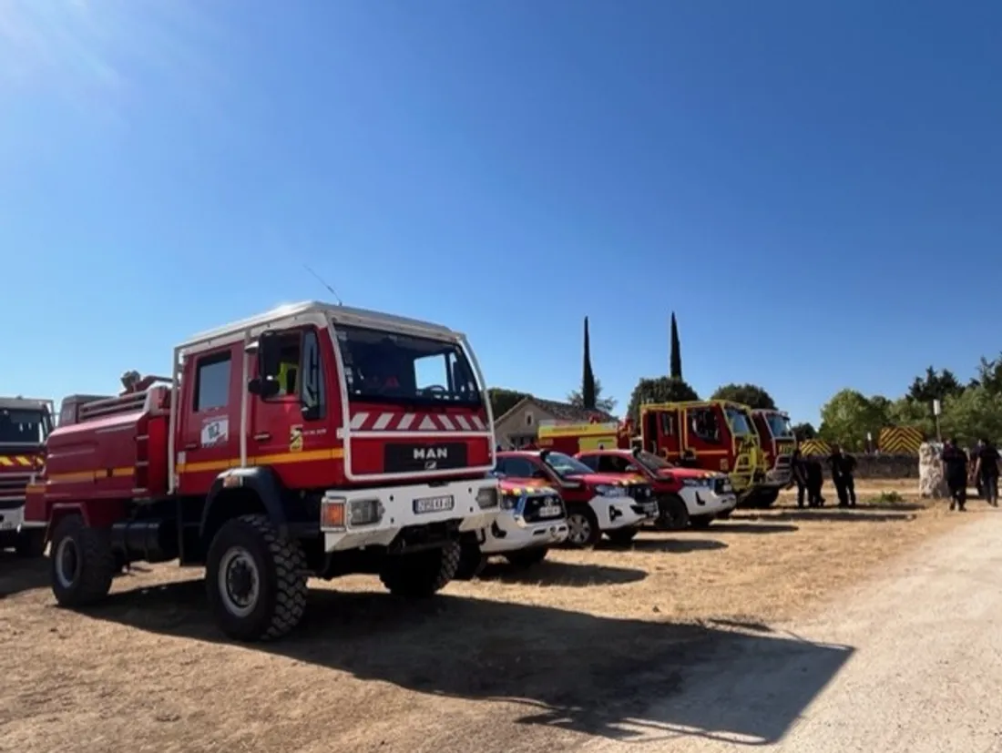 Des pompiers du Lot et de plusieurs départements, ont été engagés sur ce feu
