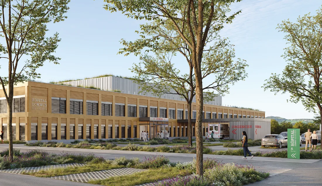 Le nouvel hôpital sera organisé sur deux niveaux