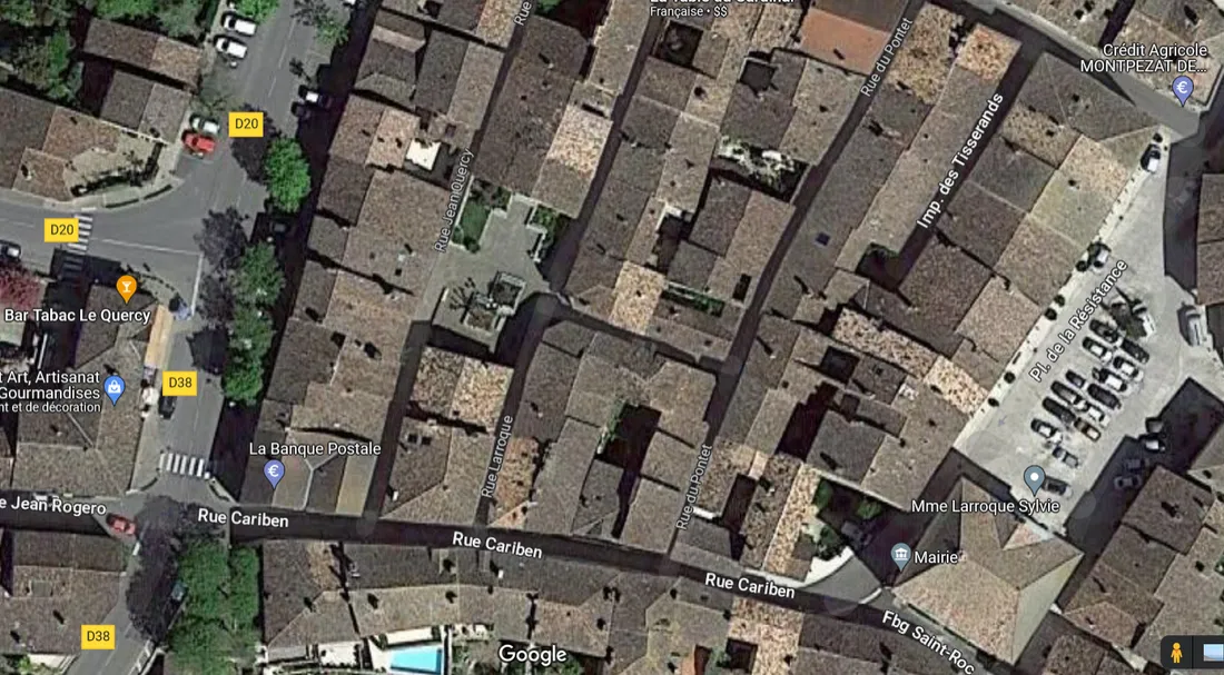 Le vieux-centre de Montpezat de Quercy