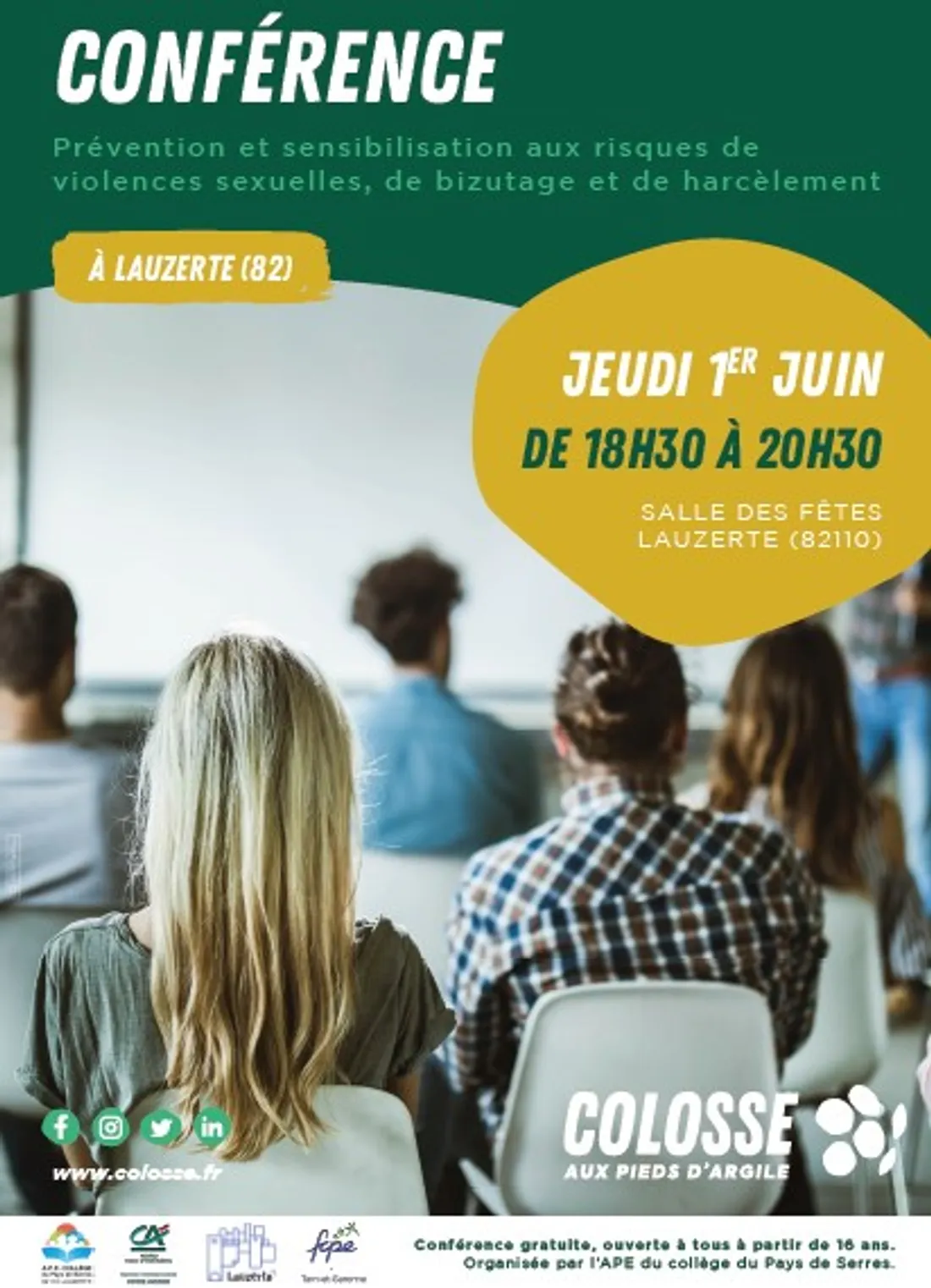 Conférence Colosse aux pieds d'Argile