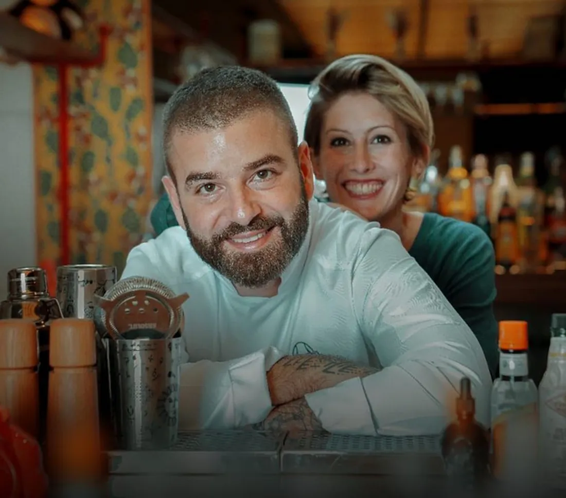 Marion et Amine, du restaurant Gare aux Gorilles de Casablanca