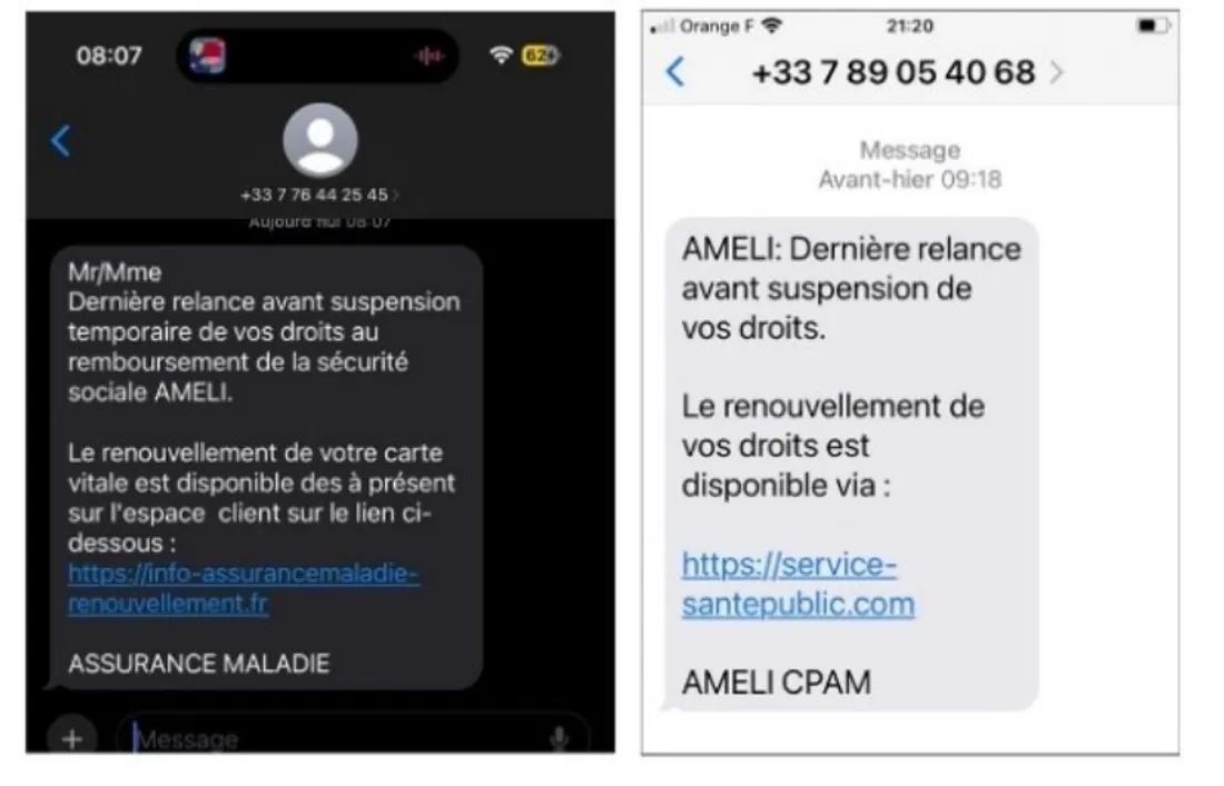 exemple escroqueries