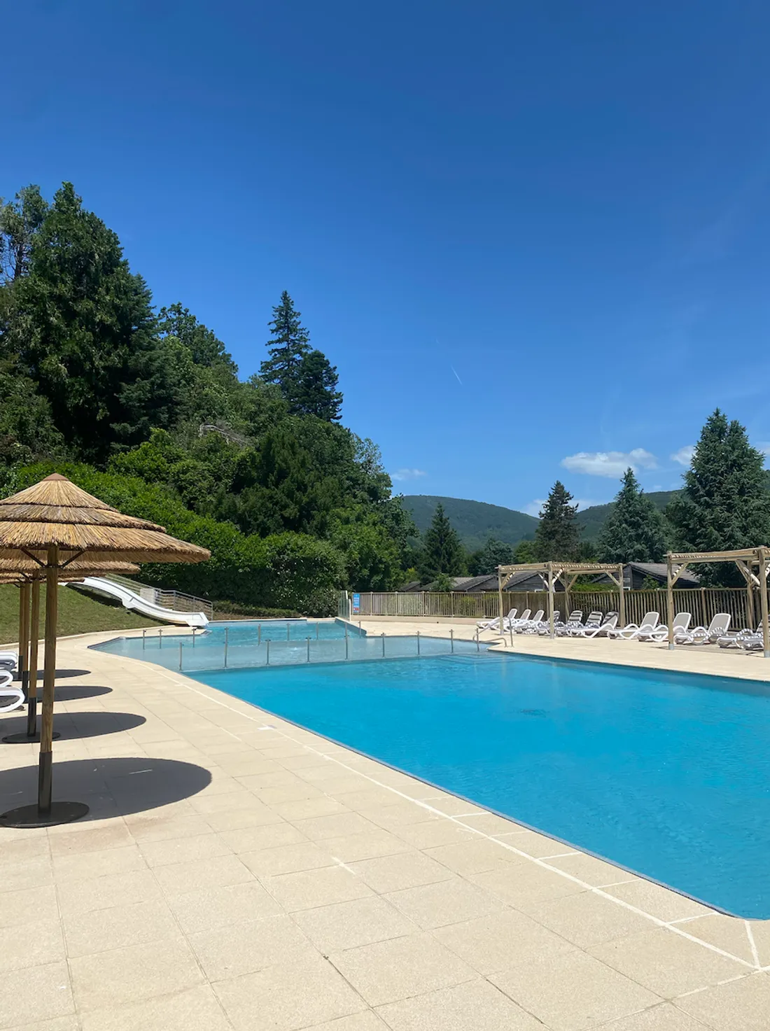 La piscine du Marmotel. 