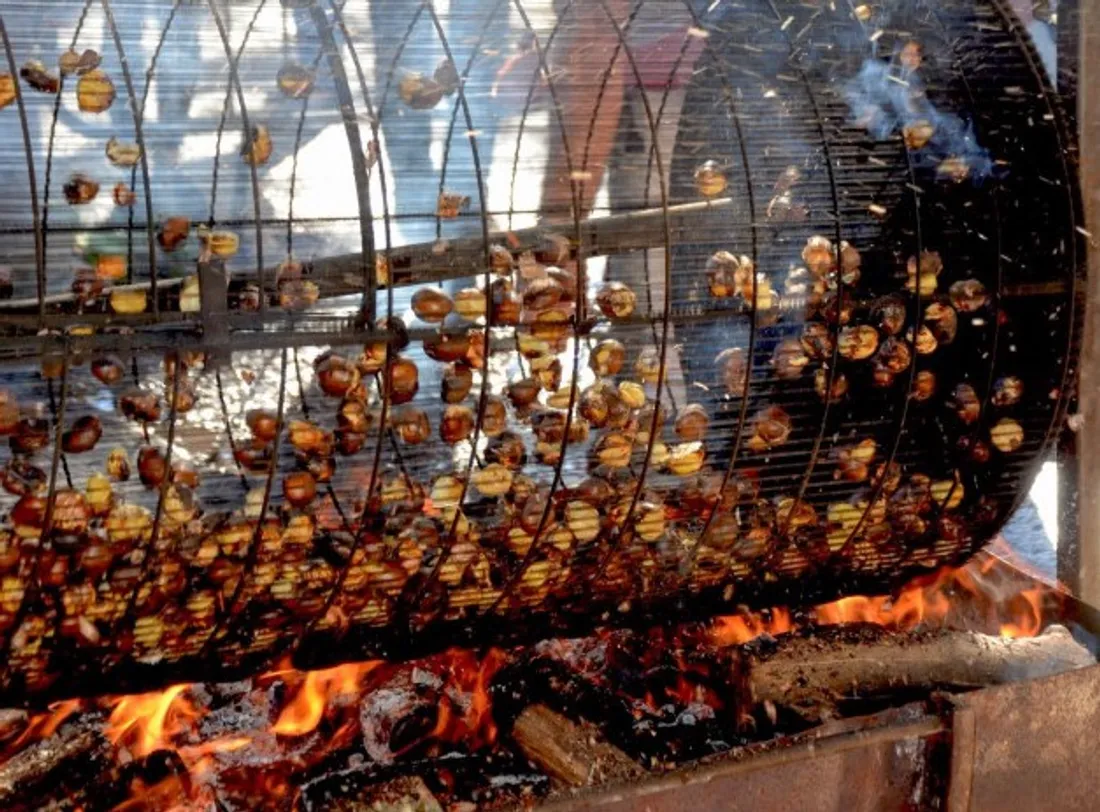 Châtaignes grillées