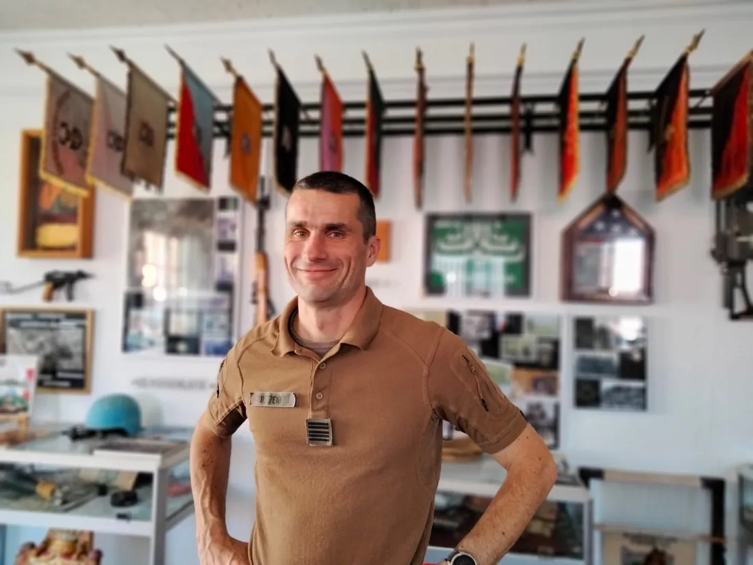 Le colonel Zéni, chef de Corps 